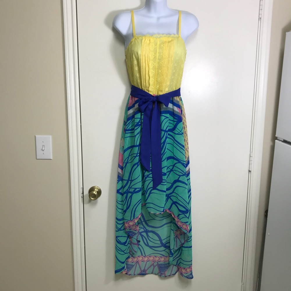 Flying Tomato High Low Maxi Dress